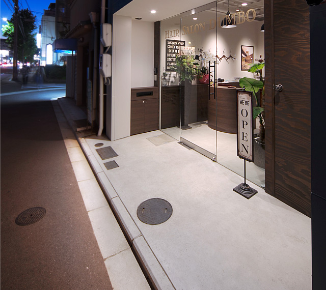 西院の理容室・ヘアサロンダンボ。メンズサロン、メンズヘア、メンズカット、メンズシェービング